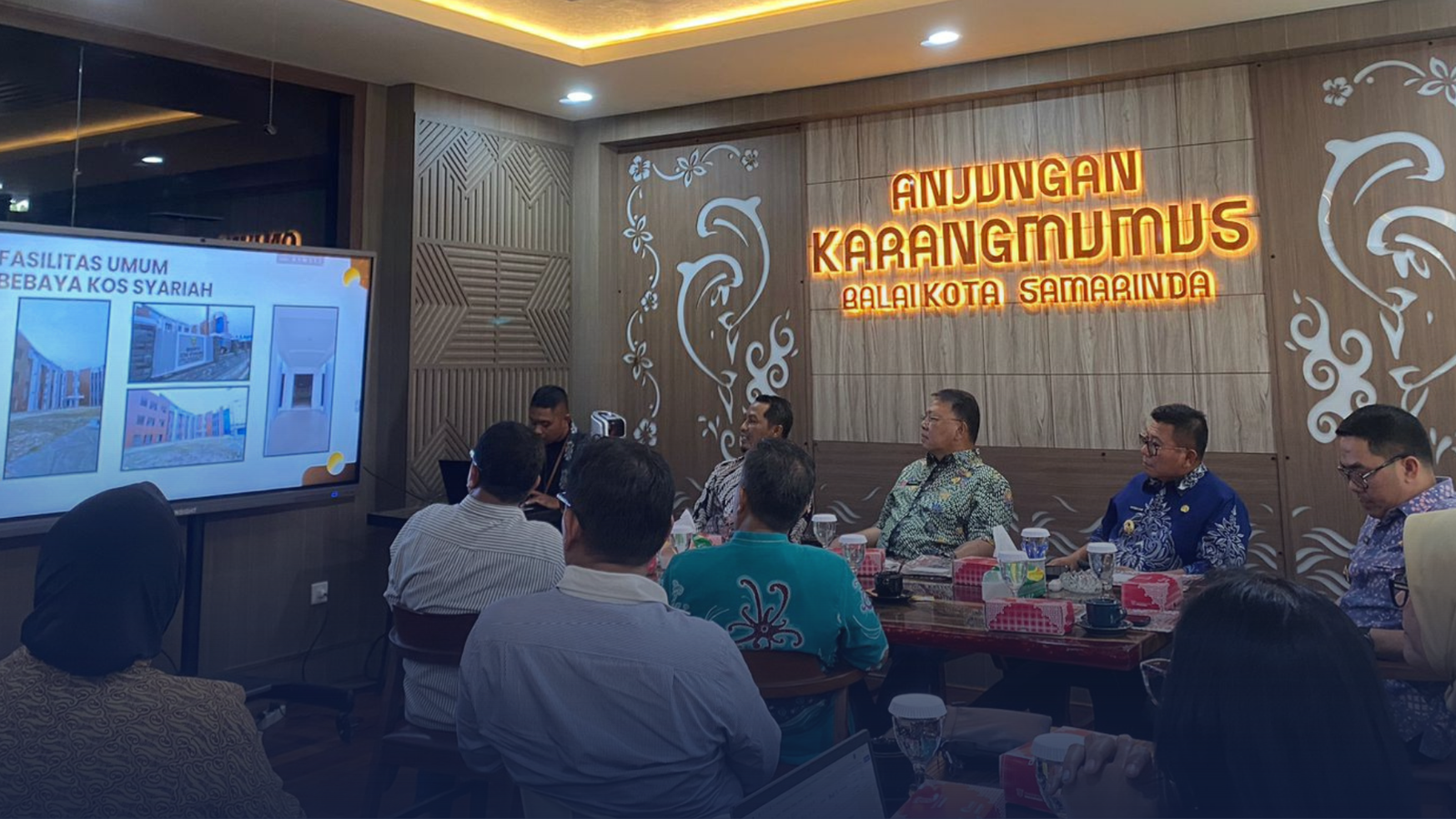 Perumda Varia Niaga Paparkan Program Kos Syariah dan Bebaya Mart di Hadapan Wali Kota Samarinda