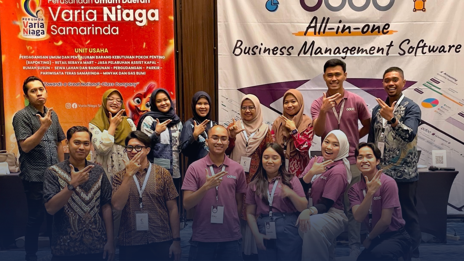 Perumda Varia Niaga Jadi Customer Testimoni dalam Odoo Business Show 2025