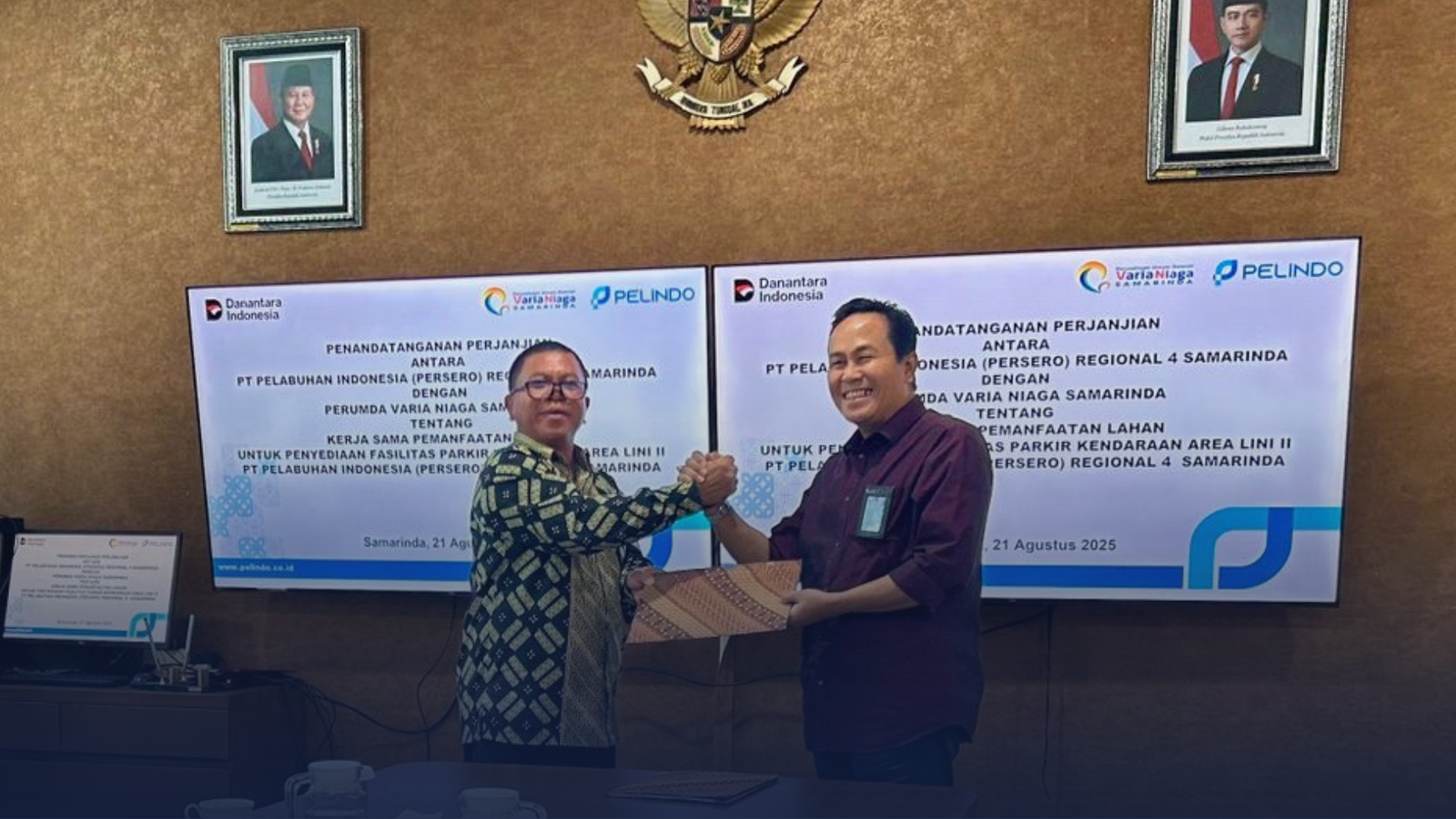 Sinergi BUMD dan BUMN: PERUMDA Varia Niaga Samarinda Jalin Kerja Sama dengan PT Pelindo Regional 4 untuk Optimalisasi Lahan Pelabuhan