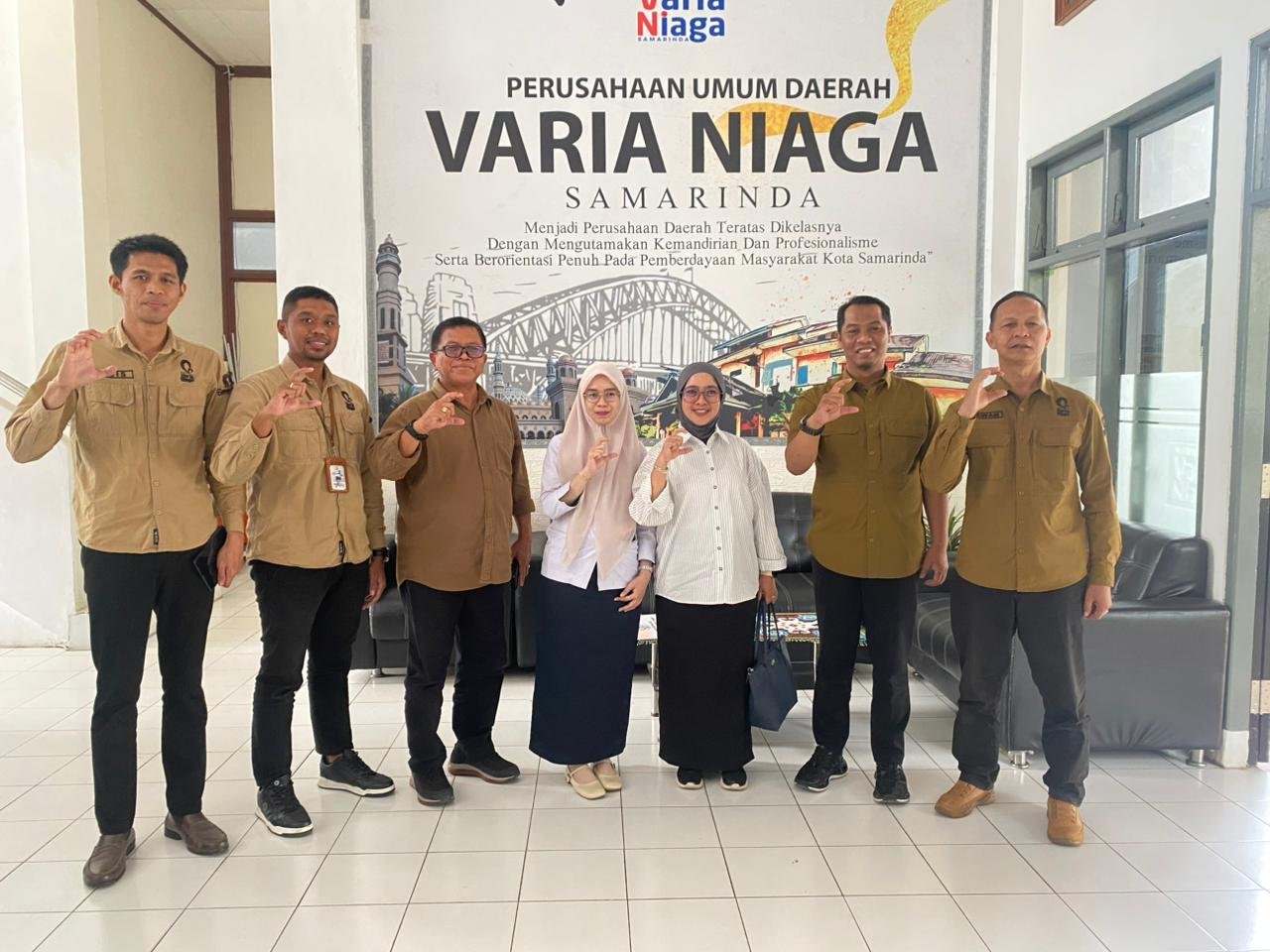 KI Kaltim Monev Keterbukaan Informasi Varia Niaga
