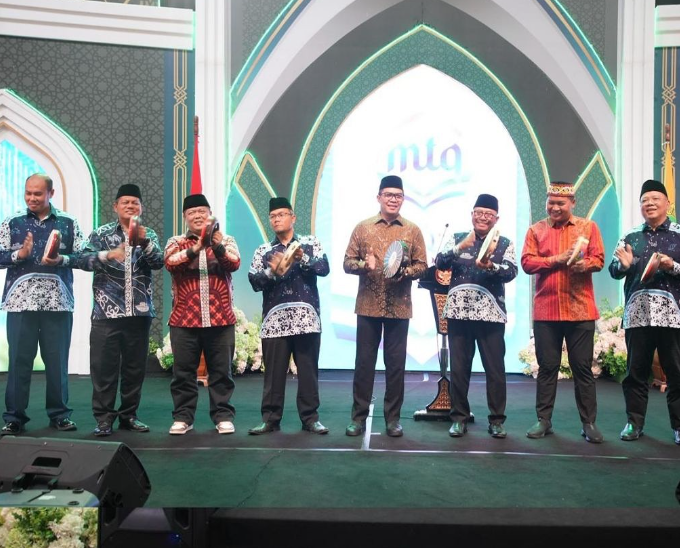 Kecamatan Sungai Pinang Pertahankan Gelar Juara Umum MTQH ke-45 Kota Samarinda, Penutupan Dimeriahkan Pemukulan Gendang Rebana